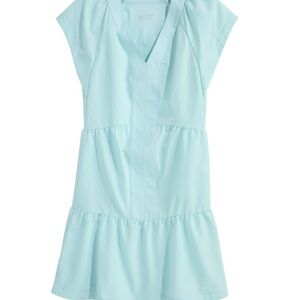 Brand new vineyard vines island paradise (seafoam green) Ruffle Hem Dress